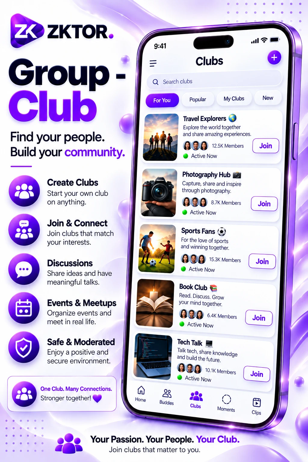 ZKTOR - Indian Social App screenshot
